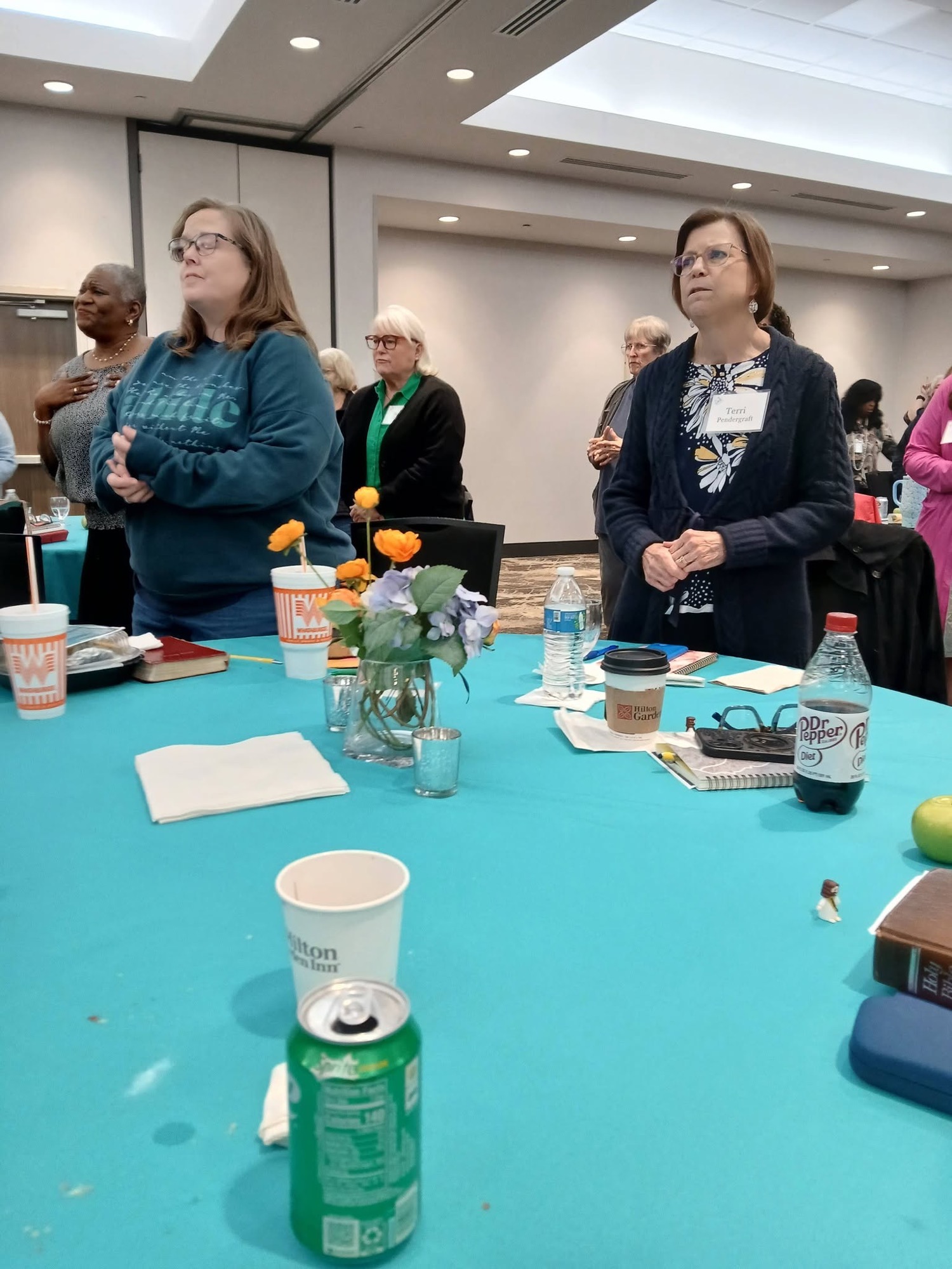 Attendees during a session at a past Be1 Experience